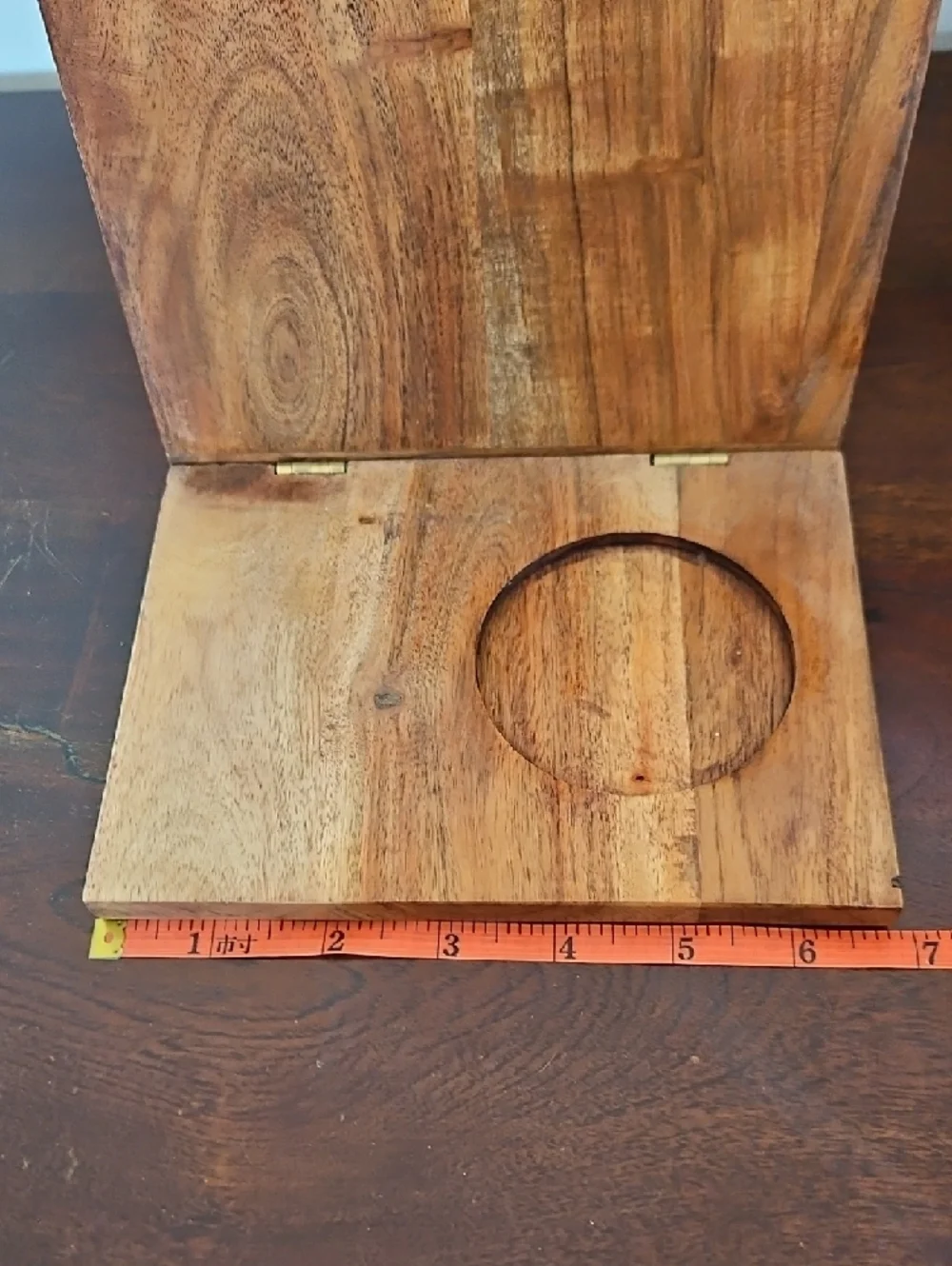 Natural Wood Reading Valet/Book Stand